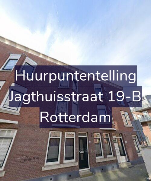 Foto gevel Huurpuntentelling voor Jagthuisstraat 19-B, Rotterdam