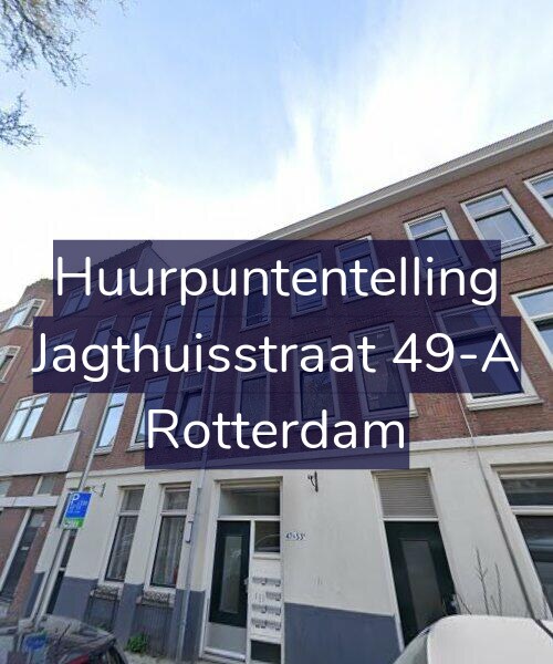 Foto gevel Huurpuntentelling voor Jagthuisstraat 49-A, Rotterdam