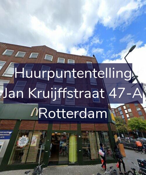 Foto gevel Huurpuntentelling voor Jan Kruijffstraat 47-A, Rotterdam