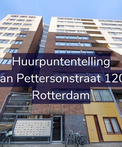 Foto gevel Huurpuntentelling voor Jan Pettersonstraat 120, Rotterdam