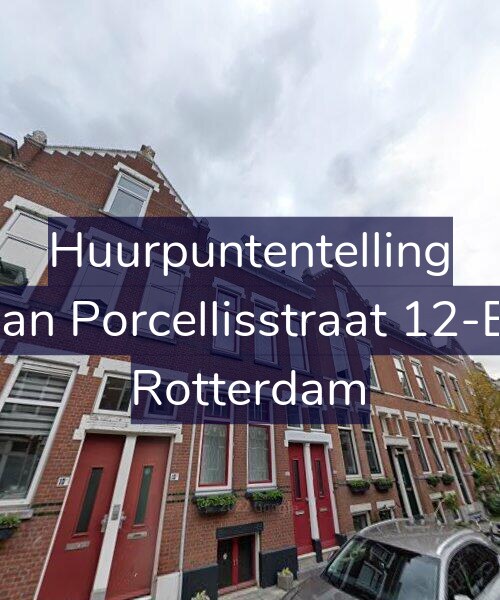 Foto gevel Huurpuntentelling voor Jan Porcellisstraat 12-B, Rotterdam