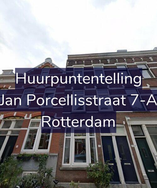Foto gevel Huurpuntentelling voor Jan Porcellisstraat 7-A, Rotterdam
