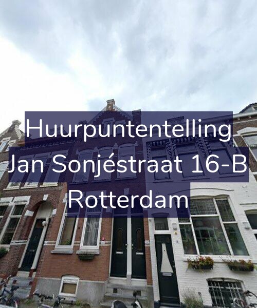 Foto gevel Huurpuntentelling voor Jan Sonjéstraat 16-B, Rotterdam