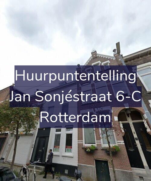 Foto gevel Huurpuntentelling voor Jan Sonjéstraat 6-C, Rotterdam