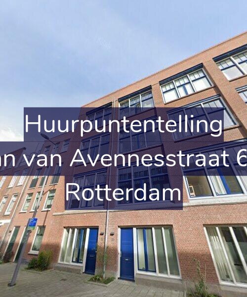 Foto gevel Huurpuntentelling voor Jan van Avennesstraat 60, Rotterdam