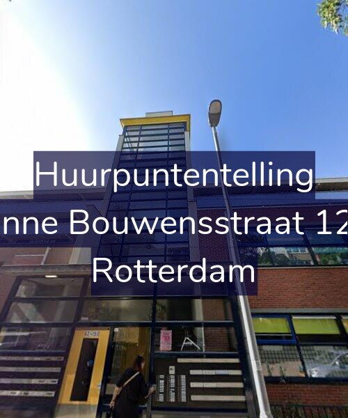 Foto gevel Huurpuntentelling voor Janne Bouwensstraat 126, Rotterdam