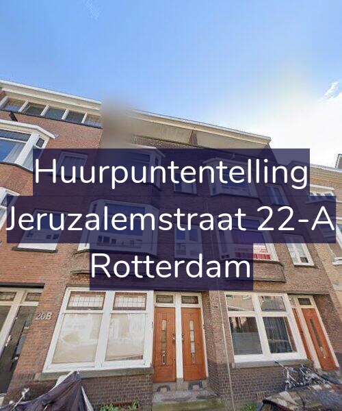 Foto gevel Huurpuntentelling voor Jeruzalemstraat 22-A, Rotterdam