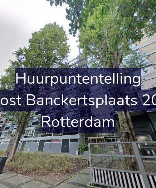 Foto gevel Huurpuntentelling voor Joost Banckertsplaats 201, Rotterdam