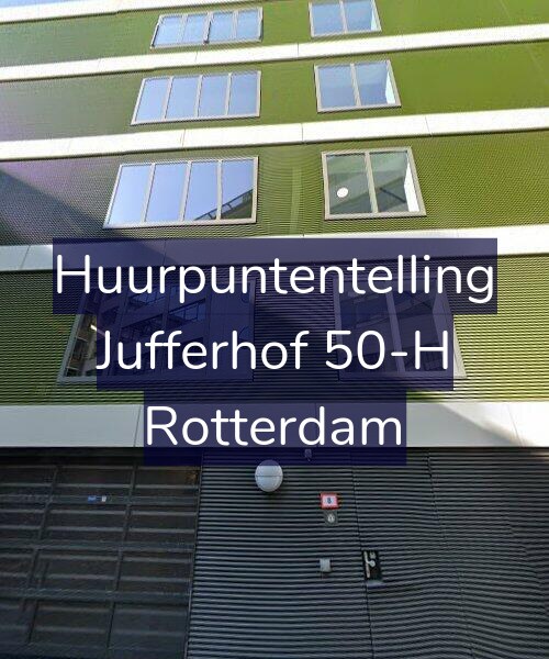 Foto gevel Huurpuntentelling voor Jufferhof 50-H, Rotterdam