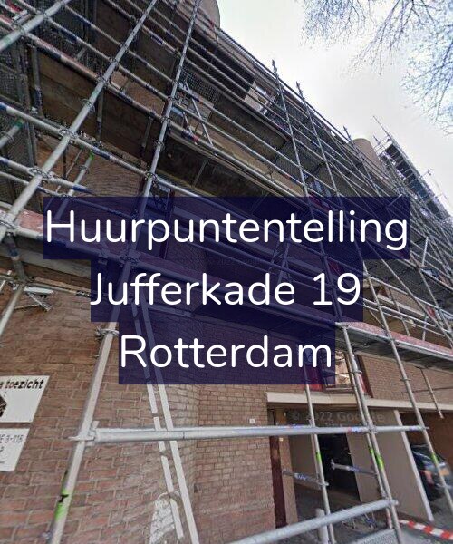 Foto gevel Huurpuntentelling voor Jufferkade 19, Rotterdam