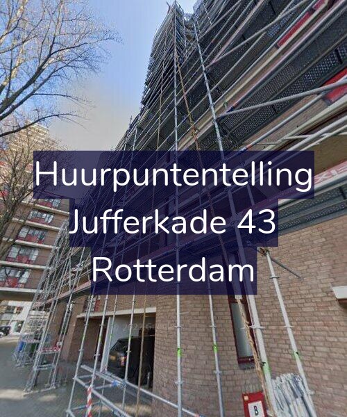 Foto gevel Huurpuntentelling voor Jufferkade 43, Rotterdam