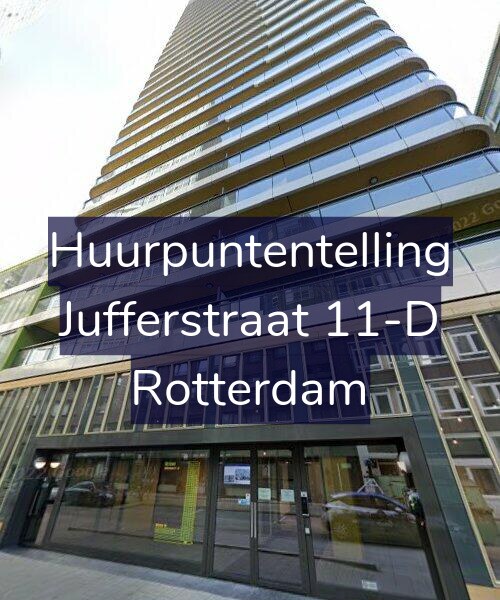 Foto gevel Huurpuntentelling voor Jufferstraat 11-D, Rotterdam