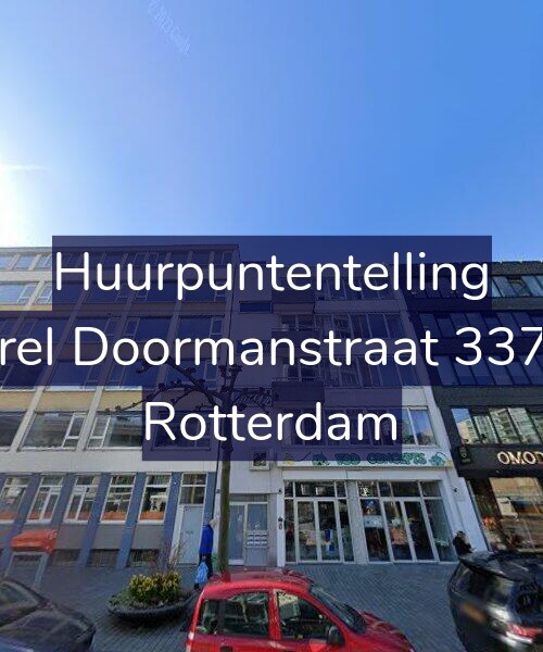 Foto gevel Huurpuntentelling voor Karel Doormanstraat 337-C, Rotterdam