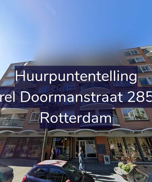 Foto gevel Huurpuntentelling voor Karel Doormanstraat 285-C, Rotterdam