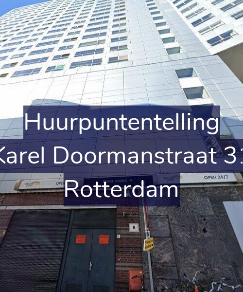Foto gevel Huurpuntentelling voor Karel Doormanstraat 31, Rotterdam