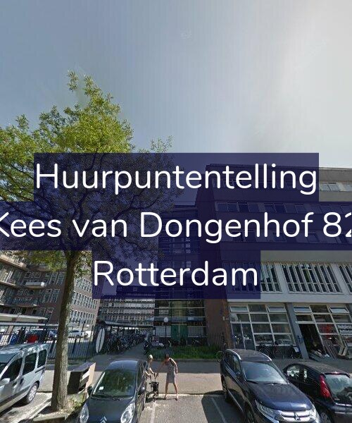Foto gevel Huurpuntentelling voor Kees van Dongenhof 82, Rotterdam