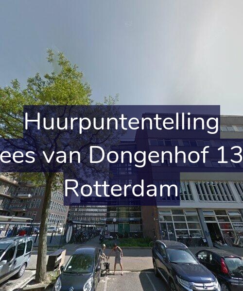 Foto gevel Huurpuntentelling voor Kees van Dongenhof 130, Rotterdam