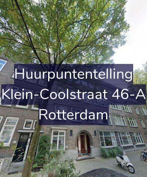 Foto gevel Huurpuntentelling voor Klein-Coolstraat 46-A, Rotterdam