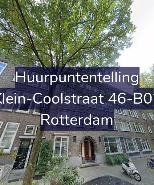 Foto gevel Huurpuntentelling voor Klein-Coolstraat 46-B02, Rotterdam