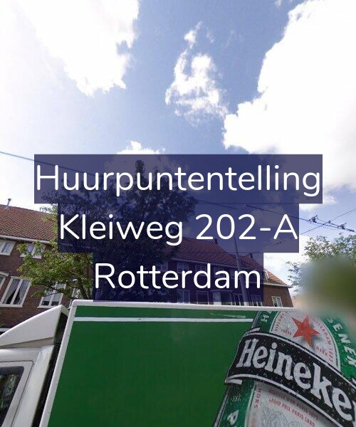 Foto gevel Huurpuntentelling voor Kleiweg 202-A, Rotterdam