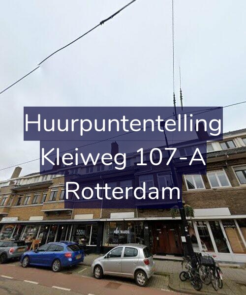 Foto gevel Huurpuntentelling voor Kleiweg 107-A, Rotterdam