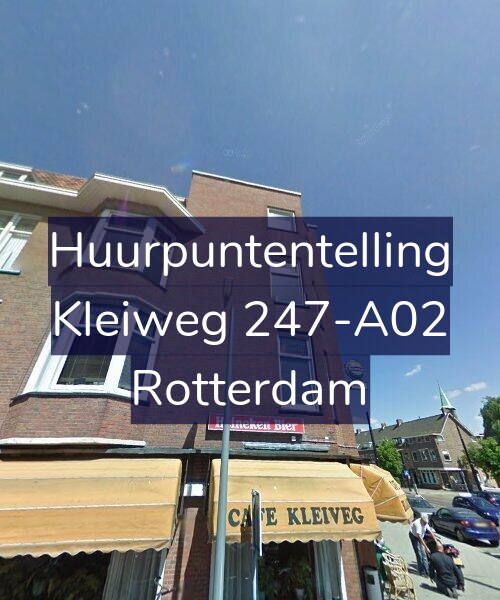 Foto gevel Huurpuntentelling voor Kleiweg 247-A02, Rotterdam
