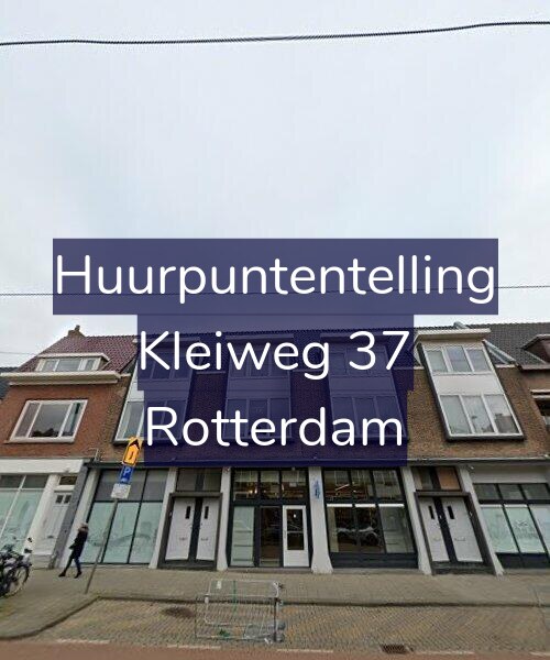 Foto gevel Huurpuntentelling voor Kleiweg 37, Rotterdam