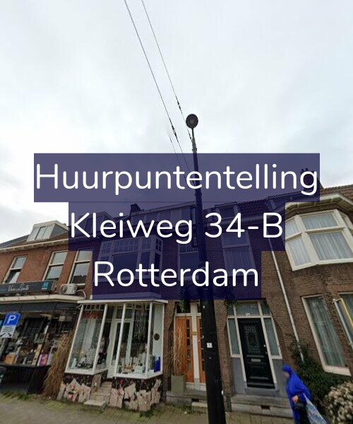 Foto gevel Huurpuntentelling voor Kleiweg 34-B, Rotterdam