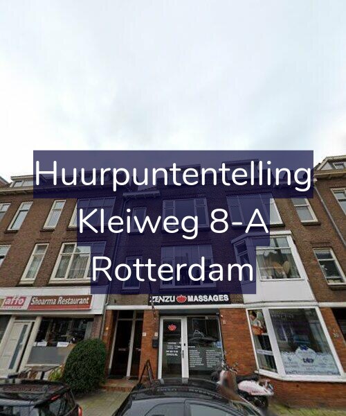 Foto gevel Huurpuntentelling voor Kleiweg 8-A, Rotterdam