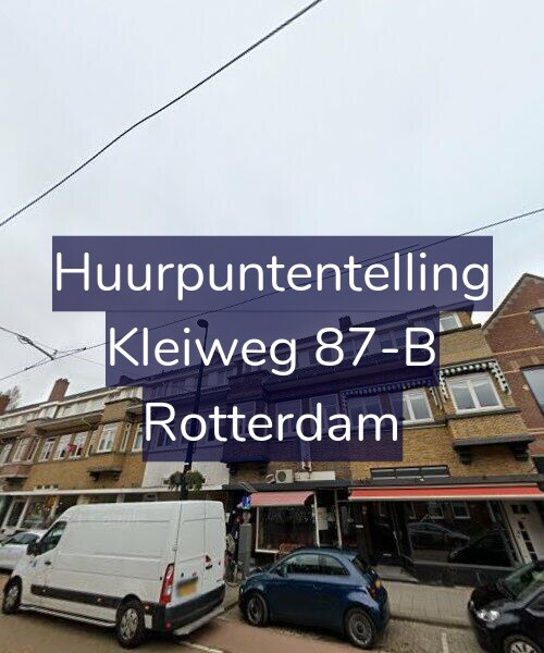 Foto gevel Huurpuntentelling voor Kleiweg 87-B, Rotterdam