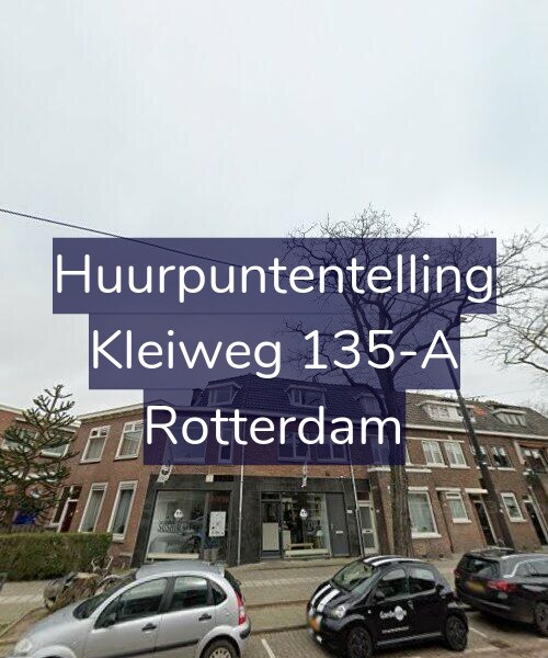 Foto gevel Huurpuntentelling voor Kleiweg 135-A, Rotterdam