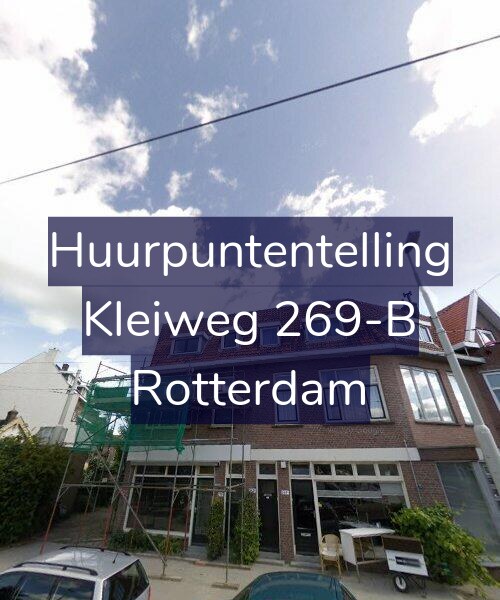 Foto gevel Huurpuntentelling voor Kleiweg 269-B, Rotterdam