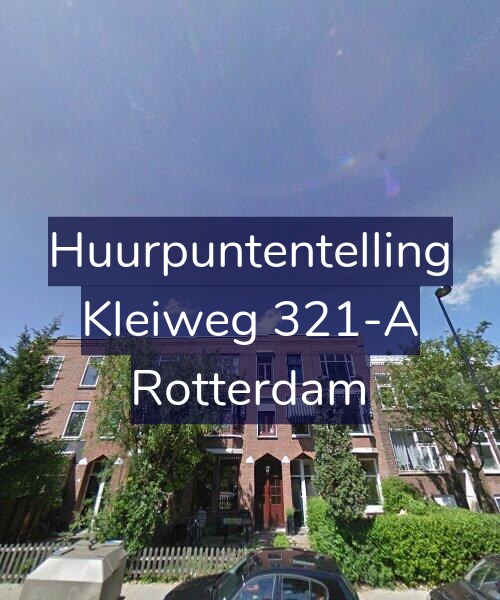 Foto gevel Huurpuntentelling voor Kleiweg 321-A, Rotterdam