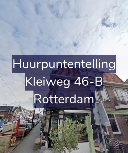 Foto gevel Huurpuntentelling voor Kleiweg 46-B, Rotterdam