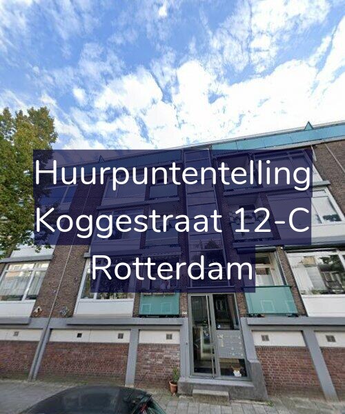Foto gevel Huurpuntentelling voor Koggestraat 12-C, Rotterdam