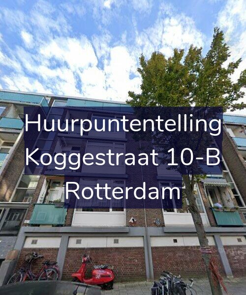 Foto gevel Huurpuntentelling voor Koggestraat 10-B, Rotterdam
