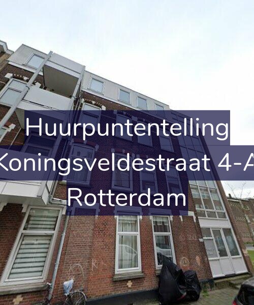 Foto gevel Huurpuntentelling voor Koningsveldestraat 4-A, Rotterdam