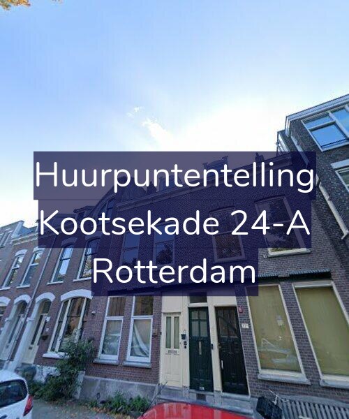Foto gevel Huurpuntentelling voor Kootsekade 24-A, Rotterdam
