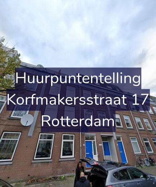 Foto gevel Huurpuntentelling voor Korfmakersstraat 17, Rotterdam