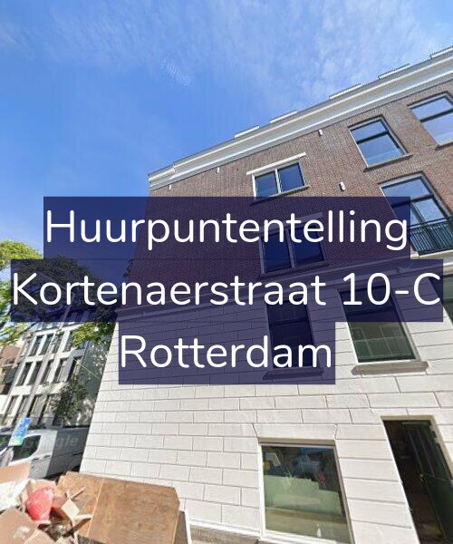Foto gevel Huurpuntentelling voor Kortenaerstraat 10-C, Rotterdam