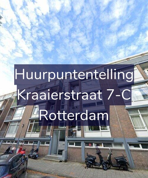 Foto gevel Huurpuntentelling voor Kraaierstraat 7-C, Rotterdam