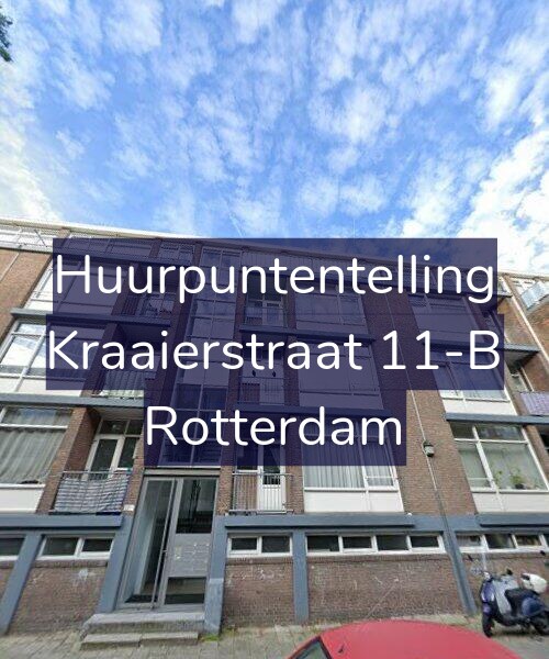 Foto gevel Huurpuntentelling voor Kraaierstraat 11-B, Rotterdam