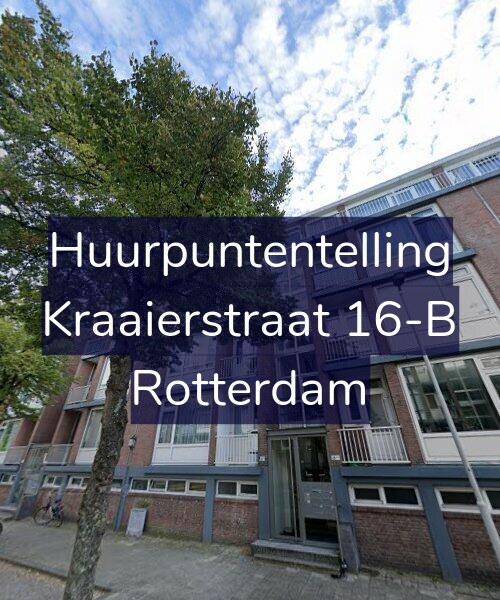 Foto gevel Huurpuntentelling voor Kraaierstraat 16-B, Rotterdam