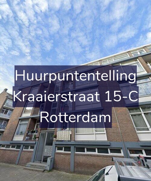 Foto gevel Huurpuntentelling voor Kraaierstraat 15-C, Rotterdam