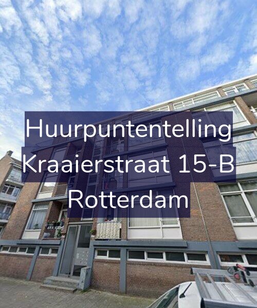 Foto gevel Huurpuntentelling voor Kraaierstraat 15-B, Rotterdam