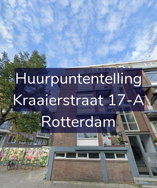 Foto gevel Huurpuntentelling voor Kraaierstraat 17-A, Rotterdam