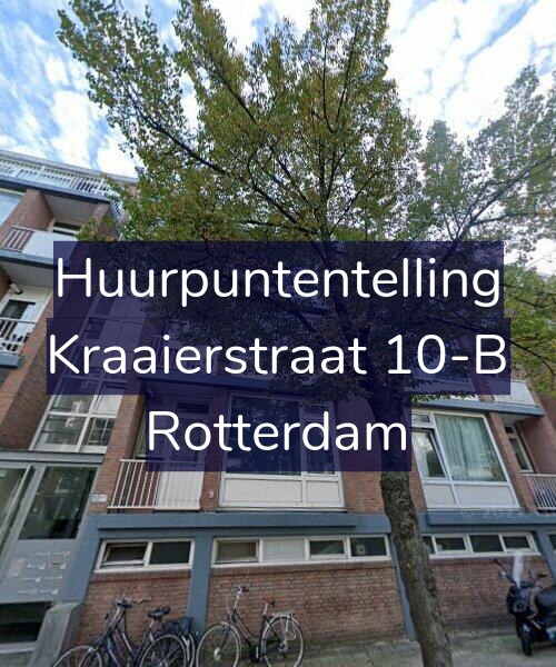Foto gevel Huurpuntentelling voor Kraaierstraat 10-B, Rotterdam