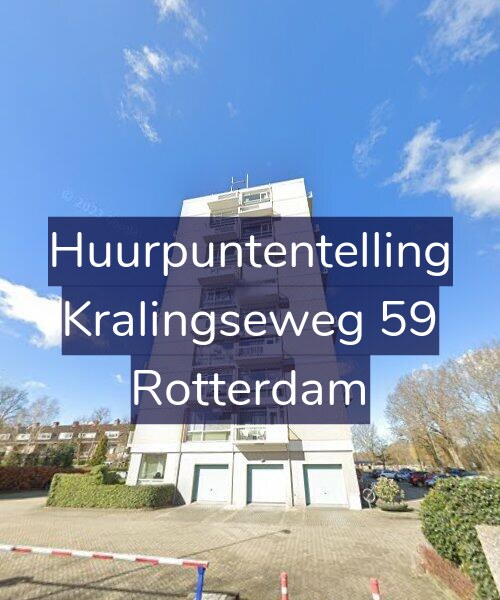 Foto gevel Huurpuntentelling voor Kralingseweg 59, Rotterdam