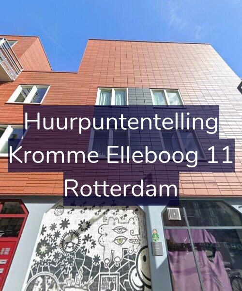 Foto gevel Huurpuntentelling voor Kromme Elleboog 11, Rotterdam
