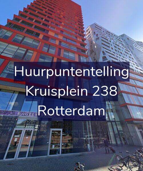 Foto gevel Huurpuntentelling voor Kruisplein 238, Rotterdam